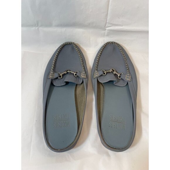 Mootsies Tootsies Womens Martha Mule Sandals Blue Moc Toe Slip Ons 8.5 M - Picture 7 of 14
